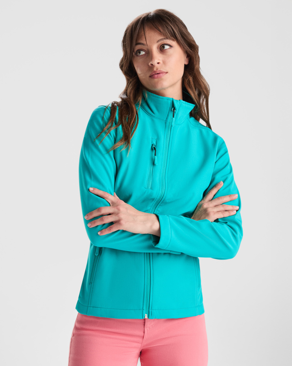 Chaqueta softshell mujer personalizada Nebraska Woman Roly Barcelona